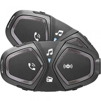 Intercomunicador Moto Interphone Active DUO Pack Doble Negro