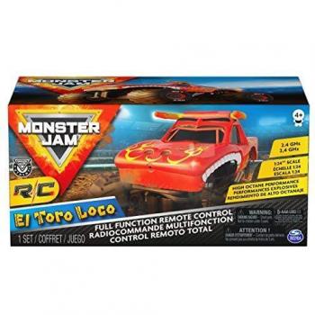 Bizak Monster Jam RC Toro Loco, Escala 1:24, Multicolor