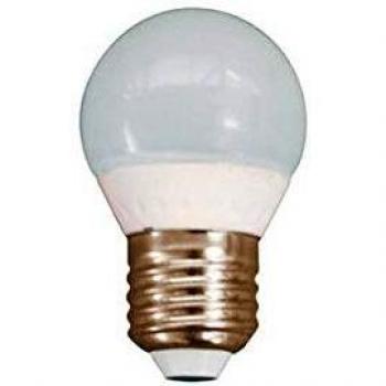 ElectroDH Bombilla LED E27 4W 230Vac 6000K ESFERICA