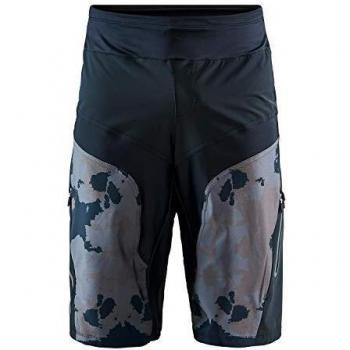 Craft Hale XT - Pantalones Cortos de Ciclismo para Hombre, Unzutreffend, Primavera/Verano, Hombre, Color Black/Multi, tamaño Medium