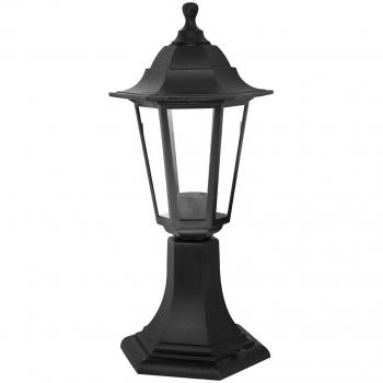 Aplique Negro Exterior IP44 E27 Matel Sobremuro