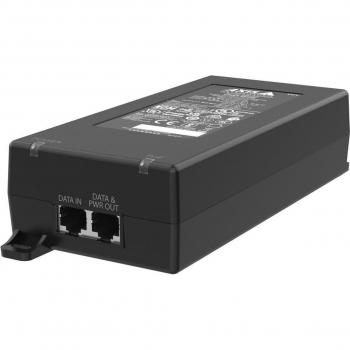 Tu8004 90 W Midspan PoE Injector, 802.3af/at compatible, alimentación de hasta 90W, diseño compacto, soporte para cámaras IP y dispositivos de red, protección contra sobrecarga y cortocircuito