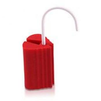 BriKids B20120R - Protector salva dedos para bisagras, color rojo