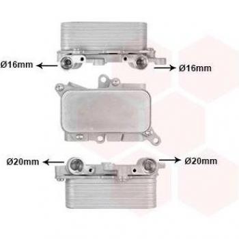 Radiador de aceite para transmisión automática VAN WEZEL 03013719