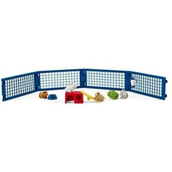 Schleich Rabbit and Guinea Pig Hutch with Accessories (42500)