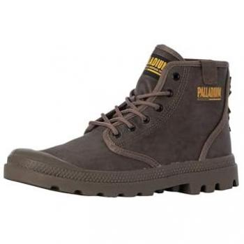 Palladium Pampa Hi Coated Boots - Major Brown - Male - Size: 10 UK