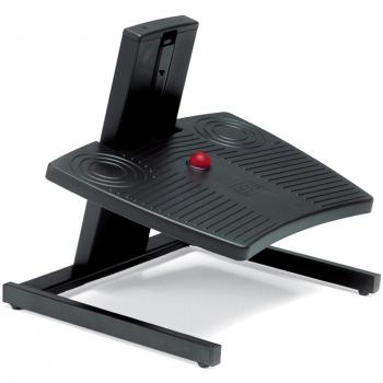 Reposapiés ergonómico BakkerElkhuizen Footform Dual ajustable 4-30 cm color negro
