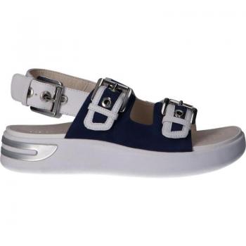 Sandalias de Mujer Geox Ottaya Azul-Blanco Talla 38
