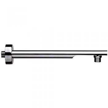 Brazo de Ducha Minimalista de Latón Cromado con Roseta 40 cm