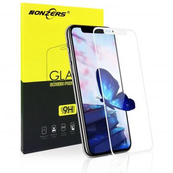 Protector de Pantalla para iPhone X, Protector de Cristal Templado con 3D Tacto, 9H Dureza, Protector de Pantalla Vidrio Templado,Anti-Aceite,Fingerprint,Pantalla Protectora para iPhone X
