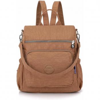 JOSEKO Mujer Mochila Casual para Mujer de Nailon Multi-función Anti-Robo Bolso de Hombro Impermeable