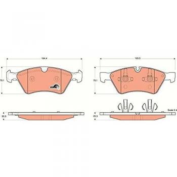 TRW Automotive AfterMarket GDB1642 pastilla de freno