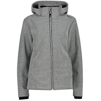 CMP Women's Softshell Zip Hood Jacket - White Size 36