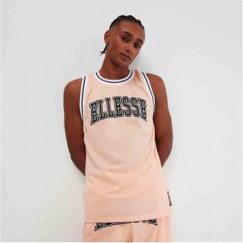 Ellesse - Camiseta de tirantes para hombre Bossan Naranja
