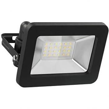 Foco LED Exterior 20W, IP65, 1700 Lúmenes, Luz Neutra (4000K), Conexión M16, Color Negro