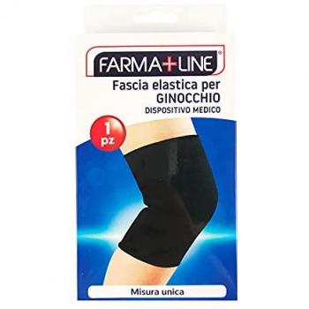 Fascia Elástica para Rodilla Farmaline - Soporte Ajustable y Confortable 1 Unidad