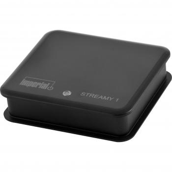 Amplificador Telestar Streamy 1 - Receptor Wi-Fi para Transmisión de Audio desde Smartphone, Color Negro, con AirPlay, DLNA y UPnP