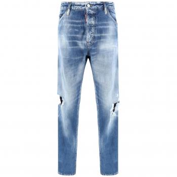 Dsquared2 Slim-Fit Cool Guy Jeans for Men - Blue, Size IT 52 / XL