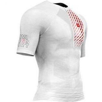 Compressport Camiseta para Adultos Trail Running Postural SS Top White T3