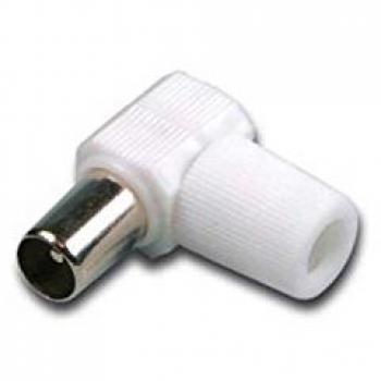 Blister Conector antena acodado macho