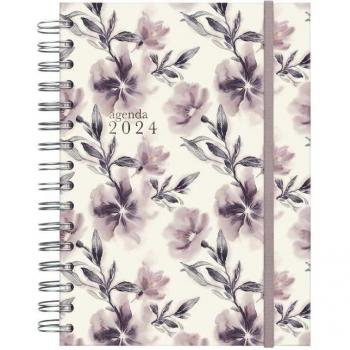 Agenda Finocam 2024 You E10 Día Página Zen Espiral Multilingüe 155x212mm Multicolor