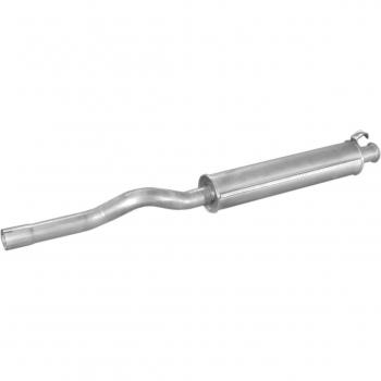 Silenciador central e intermedio 4MAX 0219-01-00162/0219-01-00162P, compatible con vehículos, fabricado en acero inoxidable, diseñado para reducir el ruido del escape y mejorar el rendimiento del