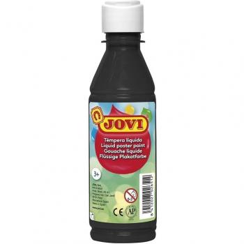 Jovi Tempera Liquida Escolar 250 ml Negro