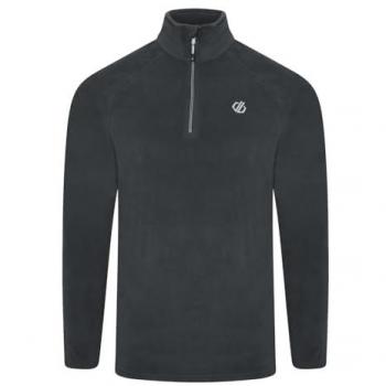 Dare 2b Men's Freethink II Super Soft Half Zip Fleece Jacket in Ebony Grey, Size XXL