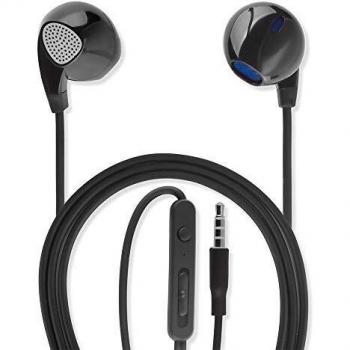 4smarts 468518 In-Ear auriculares estéreo Melody 3,5 mm, audio cable 1,2 m negro