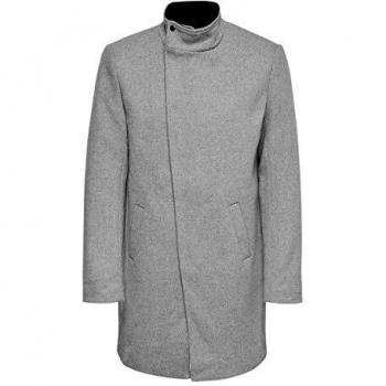 Only & Sons Onsoscar Wool Coat Otw Abrigo, Gris