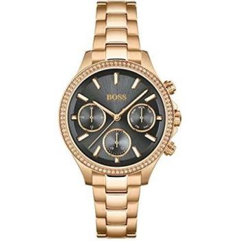 Hugo Boss Reloj Analógico para Mujer de Cuarzo con Correa en Acero Inoxidable 01502566