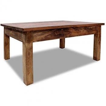 vidaXL Coffee Table Solid Reclaimed Wood 98x73x45 cm