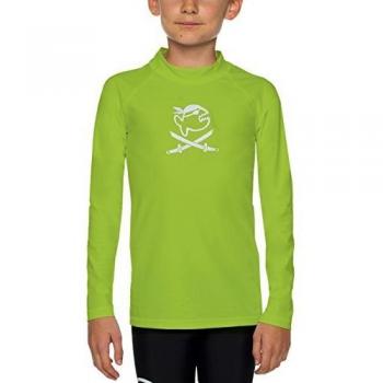 iQ-UV 7263152510-k128 Camiseta de Mangas Largas, Unisex niños, Verde