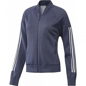 adidas W ID Kn Bom Jk Chaqueta, Mujer, Azul