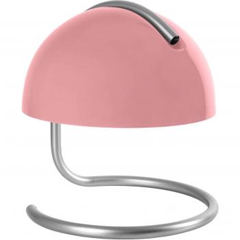 Lámpara de mesa Burano, rosa, altura 25 cm, cristal/metal, E27