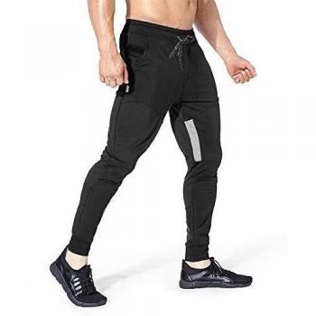 Yageshark - Pantalones de Deporte para Hombre, de algodón, Ajustados