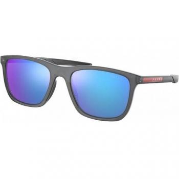 Prada Linea Rossa PS10WS 13C08R Men's Square Grey Sunglasses Size 54