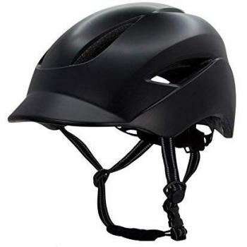 Crazy Safety Casco de Bici para Hombres, Mujeres, niños y niñas | Casco de Bicicleta con luz LED Recargable por USB integrada | Correas Reflectantes para Mayor Seguridad | Casco de Bici Urbana Ligero