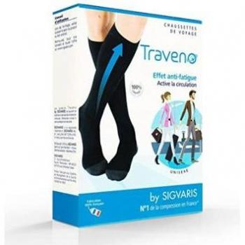 SIGVARIS TRAVENO Calcetín Marine Talla 6 (46-47)
