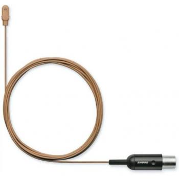 Shure DuraPlex DL4 Omnidirectional Lavalier Microphone Cocoa TA4F