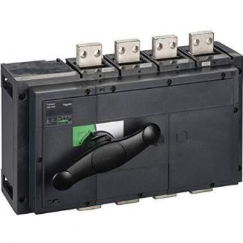 Schneider Electric 31333 Interruptor Seccionador Compact INS1000, 1000 A, 4 Polos