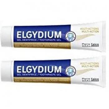 Elgydium Gel de Pasta de Dientes Multi-Acción Set de 2 x 75 ml