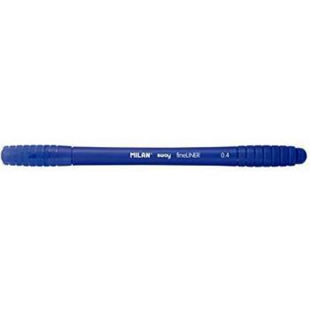 Caja 16 rotuladores punta fina SWAY fineliner 0,4 mm azul