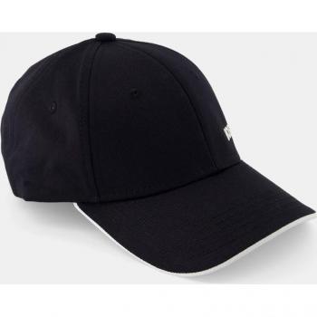 Gorra de hombre tipo baseball Boss Green algodón con diseño Bold en color negro