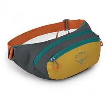 Riñonera Osprey Daylite Waist Pack Gris Oscuro Amarillo Azul