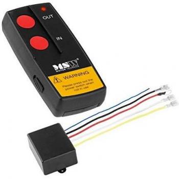 Mando a distancia para cabrestante eléctrico MSW-WR4 - 12 V - alcance de 30 m