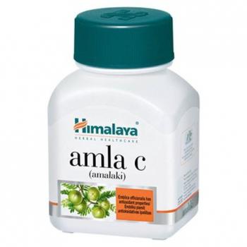 Himalaya-1022-Amla C (Amalaki) - Richest Natural Source of Vitamin C - Antioxidant Immune System Booster - 250 mg, 60 Veg Caps