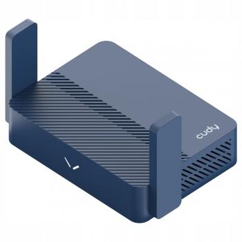 Router Inalámbrico Gigabit Ethernet AX3000 Cudy TR3000 con VPN para Viajes Azul
