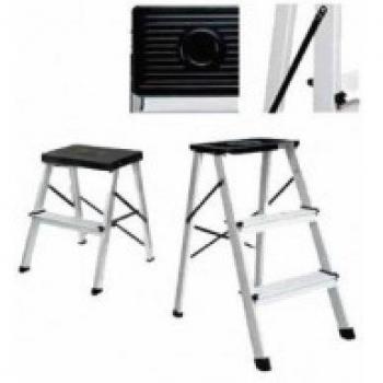 Almesa Alme - Taburete aluminio altipesa 2 peldaños