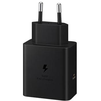 Cargador de Pared Samsung 60W USB-C Sin Cable Negro - Carga Rápida